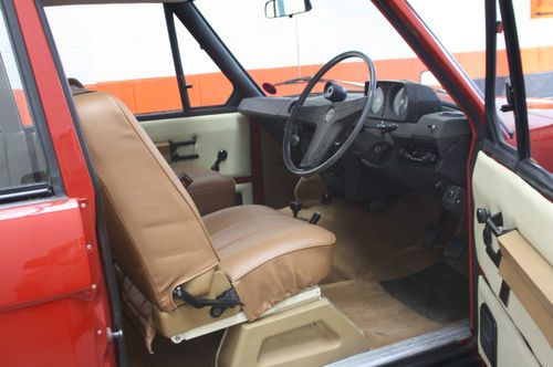 RANGE ROVER 2 DOOR CLASSIC IN MASAI RED 1 OWNER FROM BRAND NEW. REGISTERED 1974, image 10