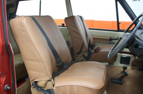 RANGE ROVER 2 DOOR CLASSIC IN MASAI RED 1 OWNER FROM BRAND NEW. REGISTERED 1974, image 17