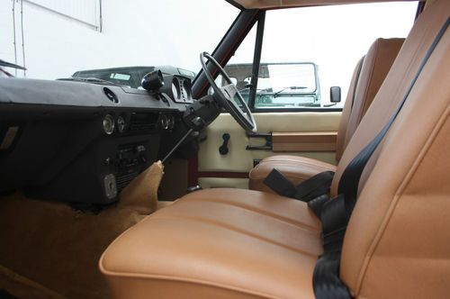 RANGE ROVER 2 DOOR CLASSIC IN MASAI RED 1 OWNER FROM BRAND NEW. REGISTERED 1974, image 19