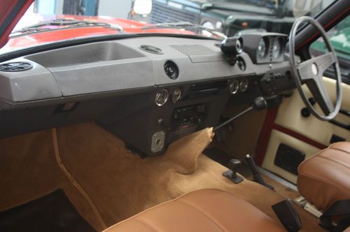 RANGE ROVER 2 DOOR CLASSIC IN MASAI RED 1 OWNER FROM BRAND NEW. REGISTERED 1974, image 22