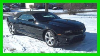 2011 chevrolet camaro ss convertible low miles warranty onstar cd navigation