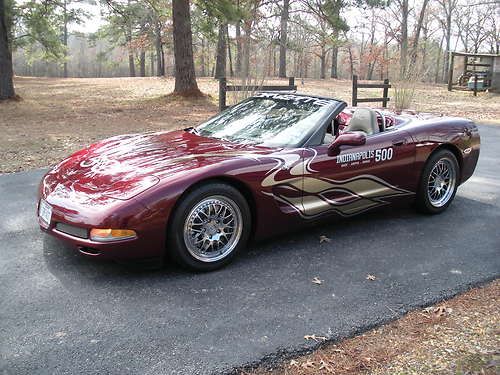 2003 corvette convertible - anniversary edition