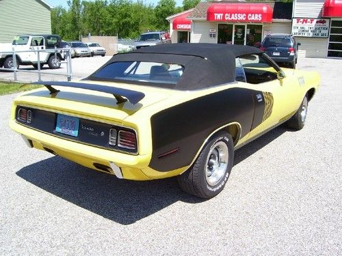 1970/71 cuda convertable, rotisserie restoration, best of the best, hemi, 4speed