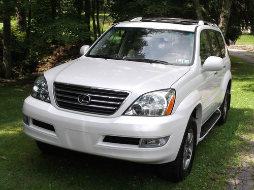 2008 lexus gx470 sport utility 4-door 4.7l extra low miles 29123 all the toys