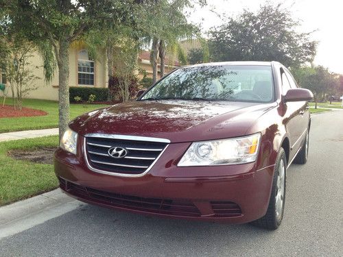 2010 hyundai sonata gls 87k miles clean carfax 2 owner great on gas