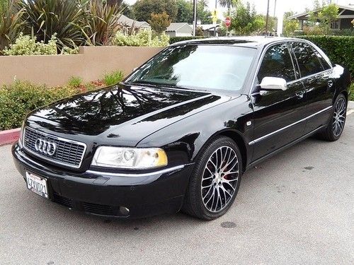 2003 audi s8 rare 68,000 miles awd 360 h.p. navigation 2 calif. owners 2001 2002