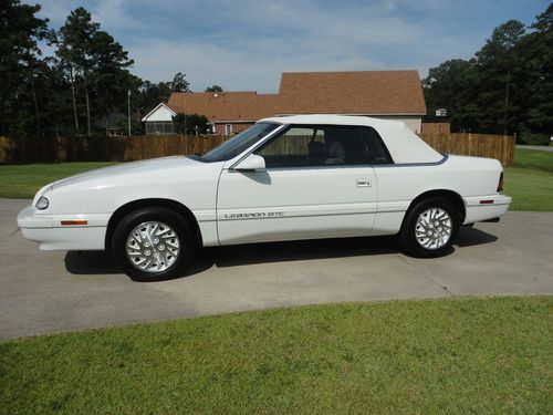 1995 chrysler lebaron gtc convertible v6 24k miles