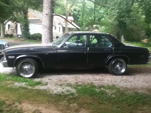 1977 chevrolet nova base sedan 4-door 5.7l