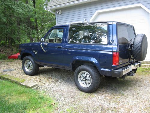 1985 ford bronco ii eddie bauer sport utility 2-door 2.8l