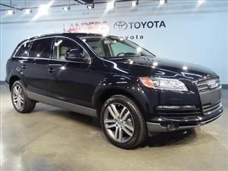 2008 audi q7 s line technology pkg 20" wheels heated seats panorama roof