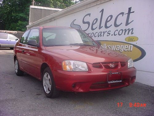 2000 hyundai accent gs hatchback 3-door 1.5l