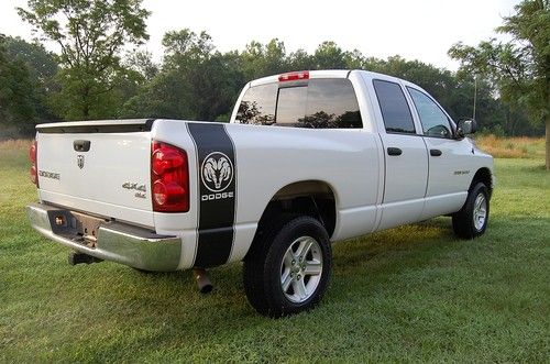 2007 Dodge Ram 1500 SLT Quad Cab, 4 wheel drive, 4.7 Liter V8 Magnum, Alloys, US $10,995.00, image 21