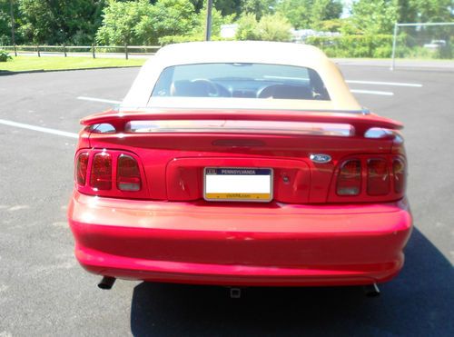 1998 Ford Mustang GT Convertible 5 speed - Mint Time Capsule, image 4