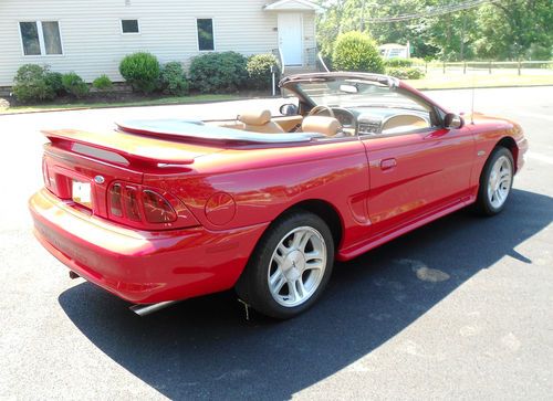 1998 Ford Mustang GT Convertible 5 speed - Mint Time Capsule, image 9