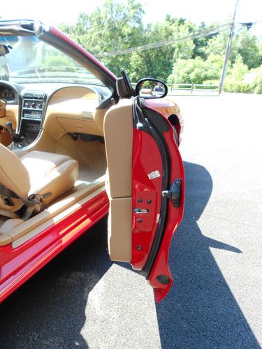 1998 Ford Mustang GT Convertible 5 speed - Mint Time Capsule, image 19