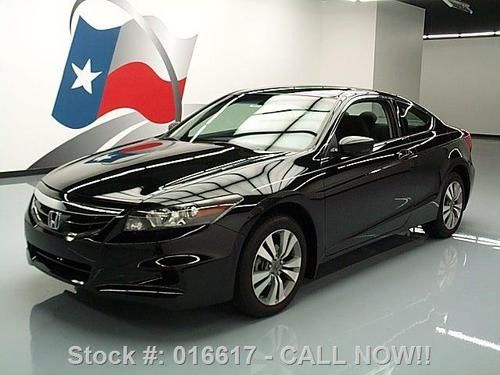 2012 honda accord lx-s coupe auto alloys 1-owner 9k mi texas direct auto