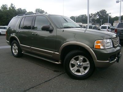 No reserve one owner 2003 ford explorer eddie bauer 4.0l tow out only bad engine
