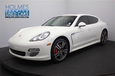 2010 porsche panamera 4dr 4.8l auto white