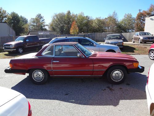 Mercedes benz 450 sl hardtop convertible