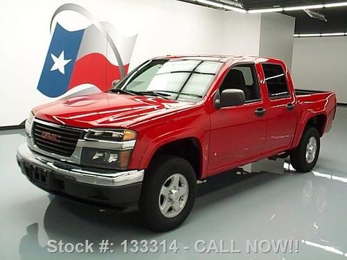 2007 gmc canyon crew cab z85 4x4 automatic bedliner 32k texas direct auto