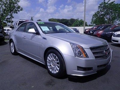 2010 cadillac cts luxury 3.0l v6 auto silver nav lthr