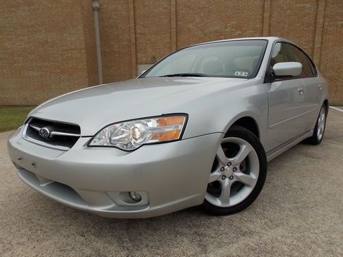 2006 subaru legacy 2.5 limited awd sunroof lthr heated seats 6cd free shipping!