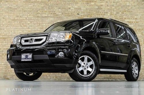 2011 honda pilot! 1ownr! touring! navigation! rear camera/dvd! low miles!