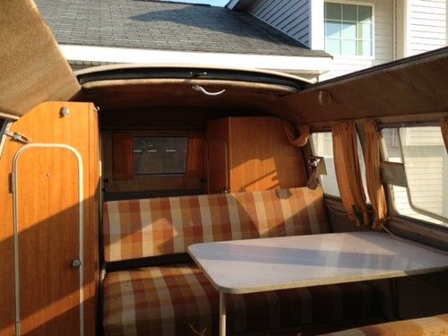 1963 Volkswagen Bus w/Sunroof, Cargo Rack, Trailer, Cabinets/Fridge, and Parts, image 7