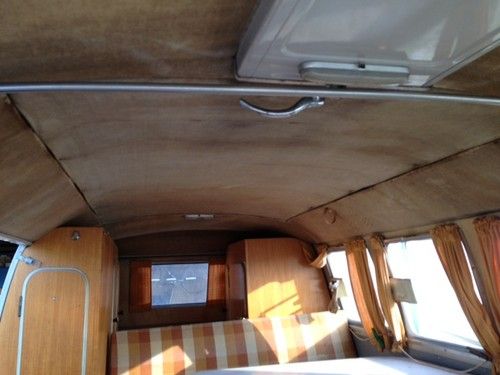 1963 Volkswagen Bus w/Sunroof, Cargo Rack, Trailer, Cabinets/Fridge, and Parts, image 10