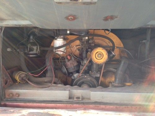 1963 Volkswagen Bus w/Sunroof, Cargo Rack, Trailer, Cabinets/Fridge, and Parts, image 15