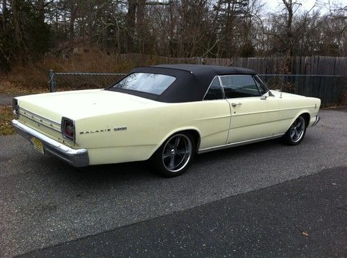 1966 galaxie 500 convertible project  runs !