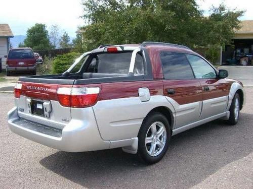 2003 subaru baja base crew cab pickup 4-door 2.5l