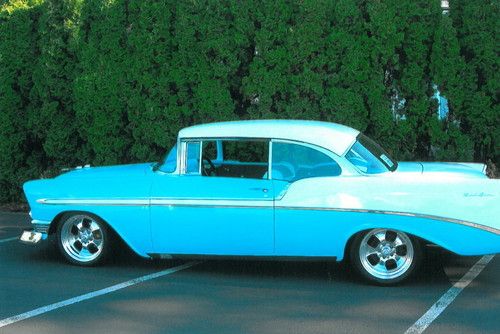 1956 chevrolet belair hard top     2 door