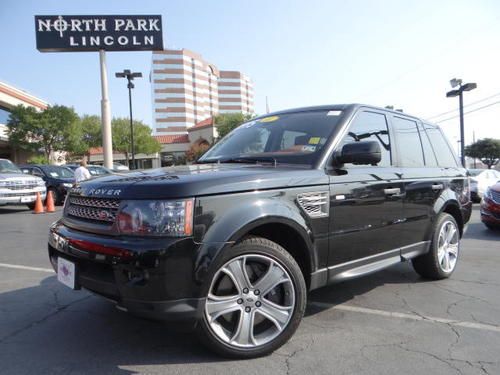 2011 land rover range rover sport sc supercharged nav backup camera sunroof 4x4