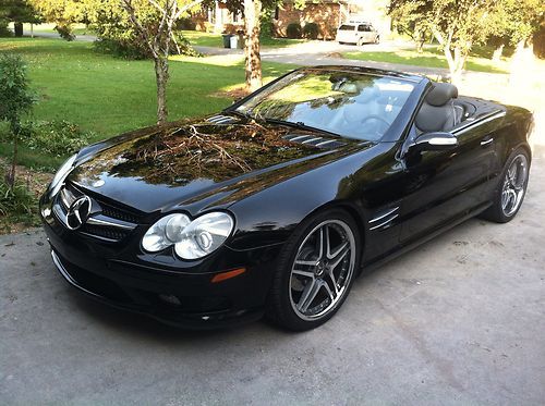 2005 mercedes-benz sl500 base convertible 2-door 5.0l