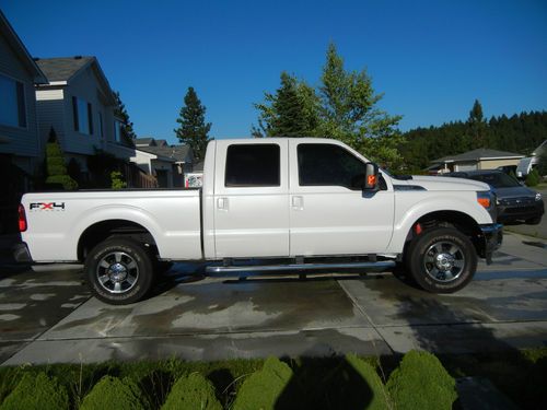 2011 ford f-series f-250 super duty fx4 off road v8 6.2l gas 20k clean title