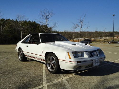 1984 t-top mustang gt350 20th anniversary ford foxbody hatchback shelby