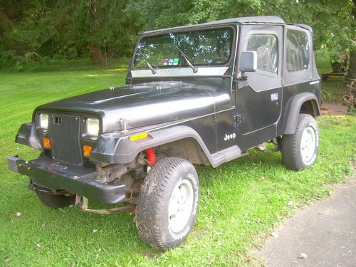 1994 jeep wrangler s sport utility 2-door 2.5l automatic 4x4 - n of baltimore md
