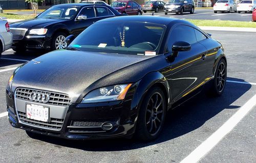 Modified 2008 audi tt 2.0 turbo ( black)