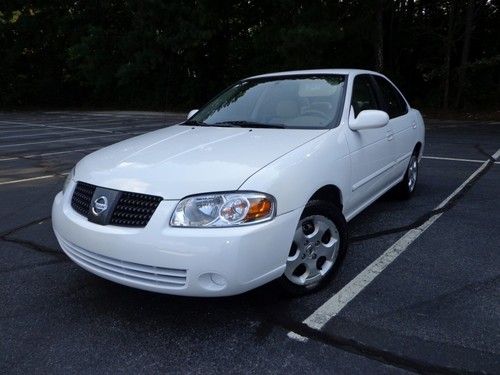 2006 nissan sentra gxe s low miles! 94k! 37mpg gas saver! very clean! civic 05