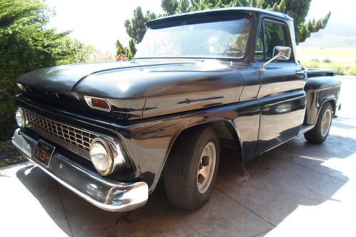 1965 chevy c10 short bed stepside v8 auto p/s p/b apache 3100 hotrod street rod