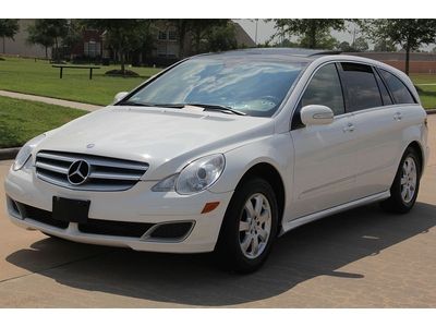 2007 mercedes r350 cdi diesel all wheel drive,pano roof,clean title