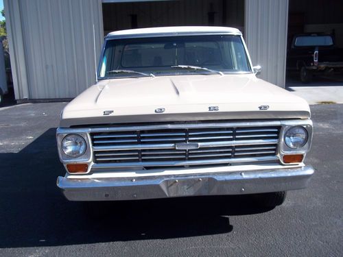 1968 FORD F-100 RANGER SHORT BED 390 V-8, US $8,800.00, image 7