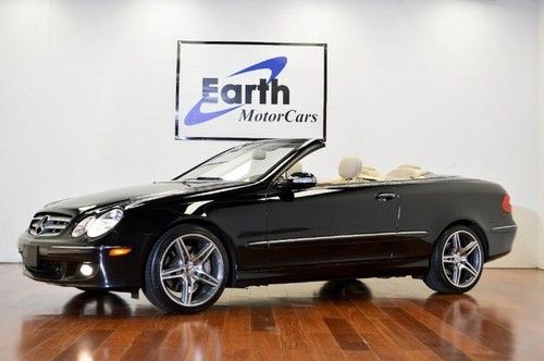 2007 mercedes clk 350 cab, p1 pkg, amg wheels, spotless car!