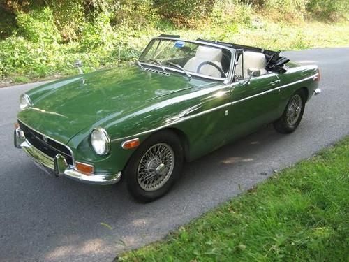 1970 MGB Roadster-- English Racing Green 65K Miles, US $4,900.00, image 2