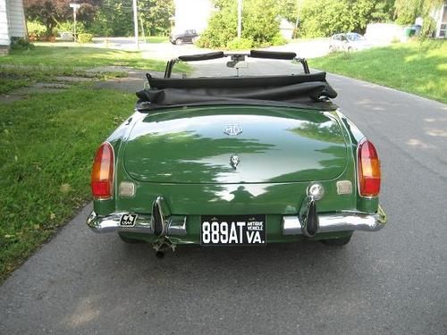 1970 MGB Roadster-- English Racing Green 65K Miles, US $4,900.00, image 6