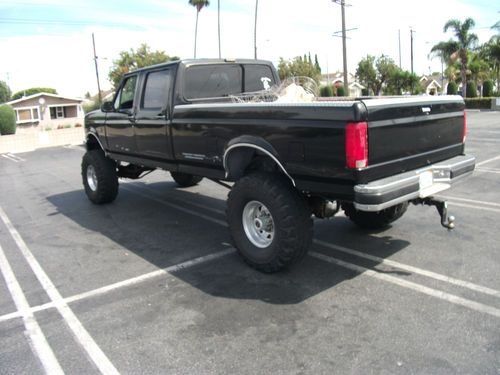 1992 ford f-350 xlt lariat crew cab  4x4  7.5l (460) eng