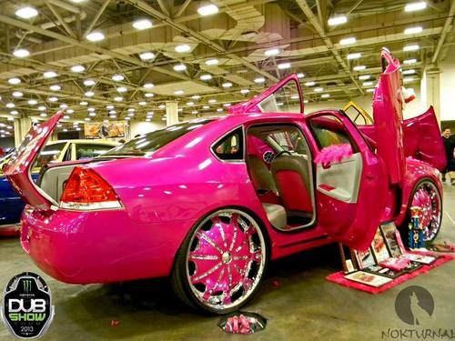pink chevrolet impala, image 2