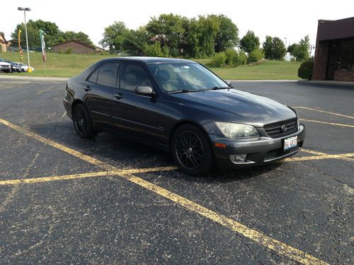 2003 lexus is300 sportdesign sedan 5-speed manual + lsd *rare*