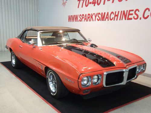 1969 pontiac firebird convertible